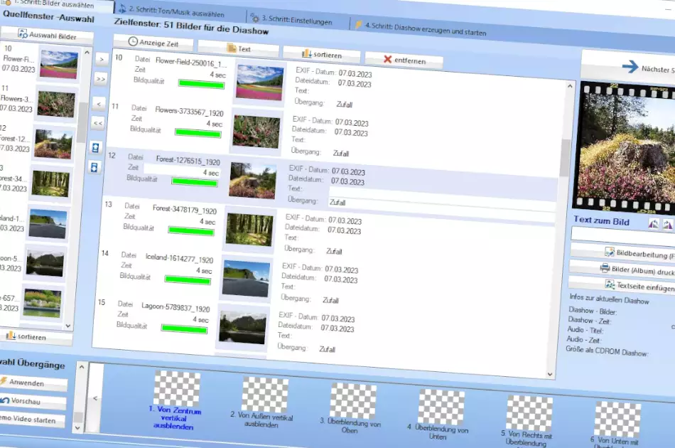 Diashow-Programm für PC